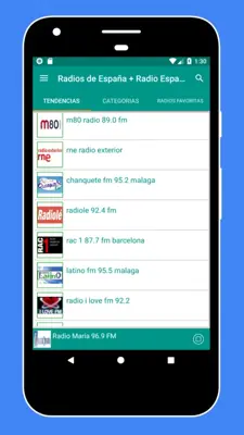 Radio Spain - Radio Spain FM + Internet Radio FM android App screenshot 1