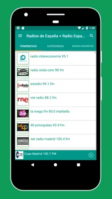 Radio Spain - Radio Spain FM + Internet Radio FM android App screenshot 5